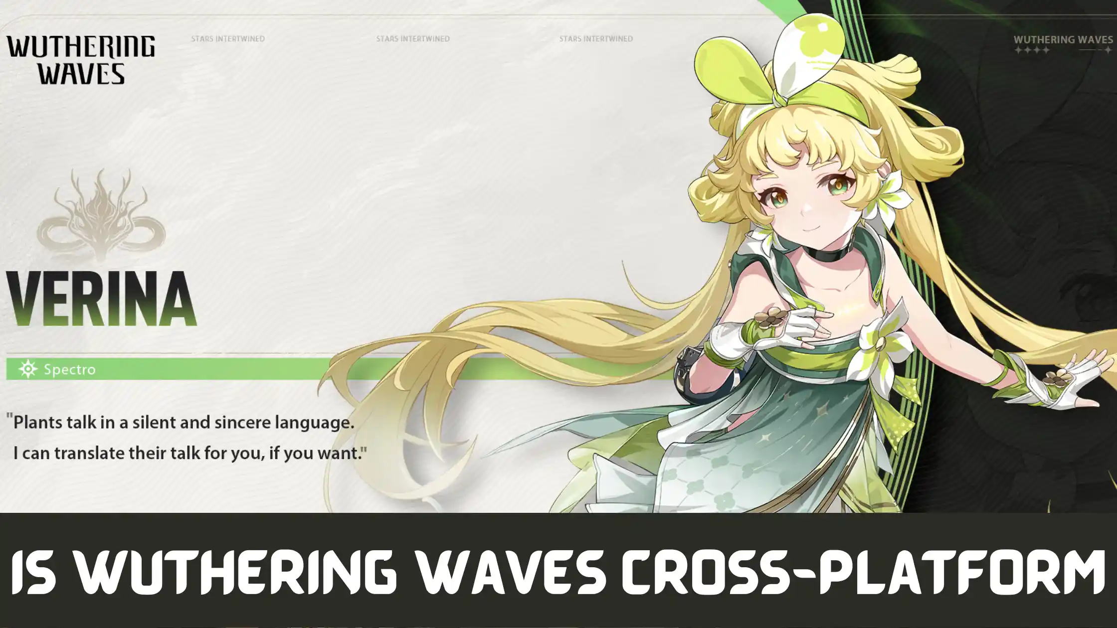 Is Wuthering Waves Cross-Platform