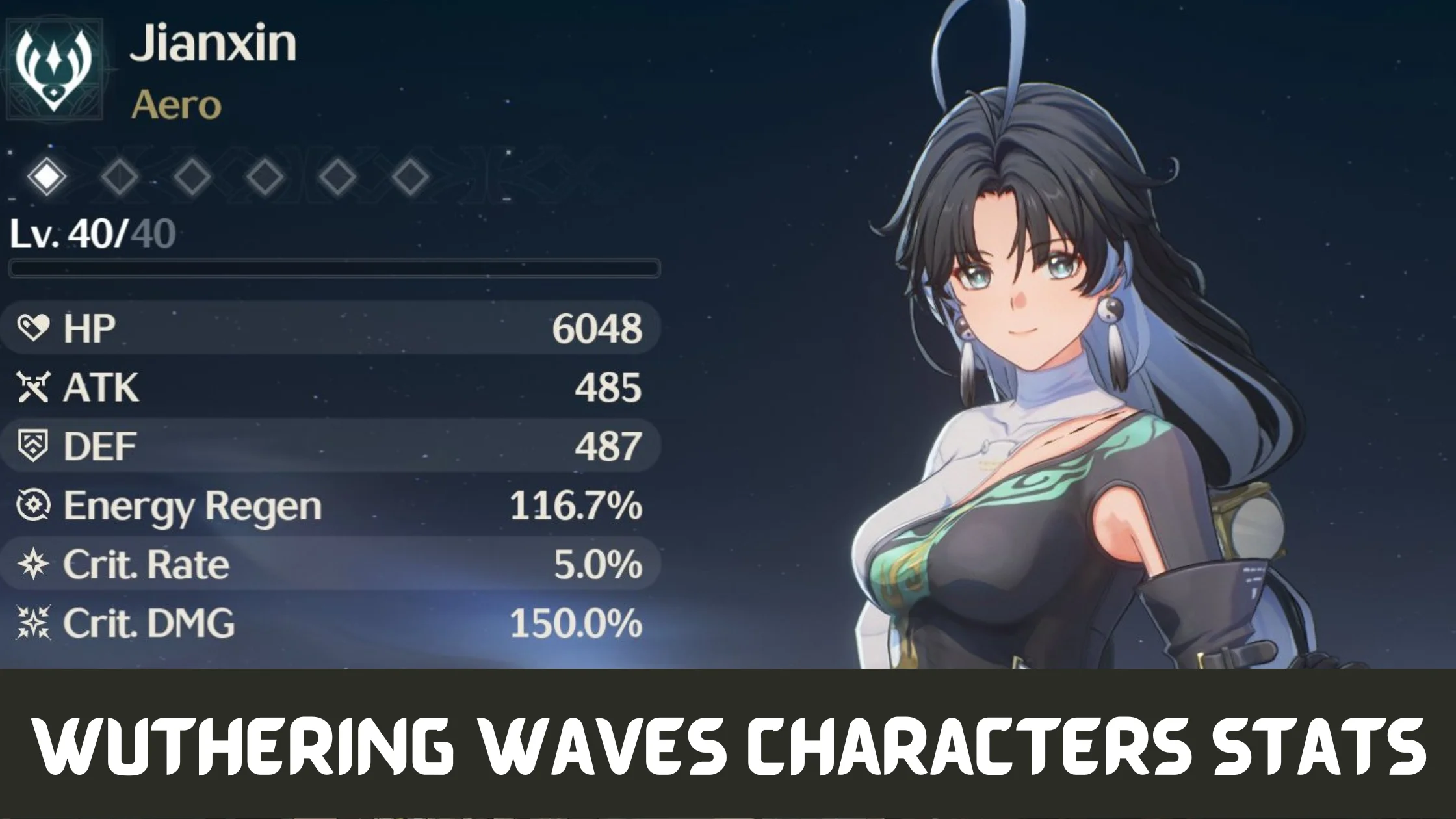 Wuthering Waves Characters Stats