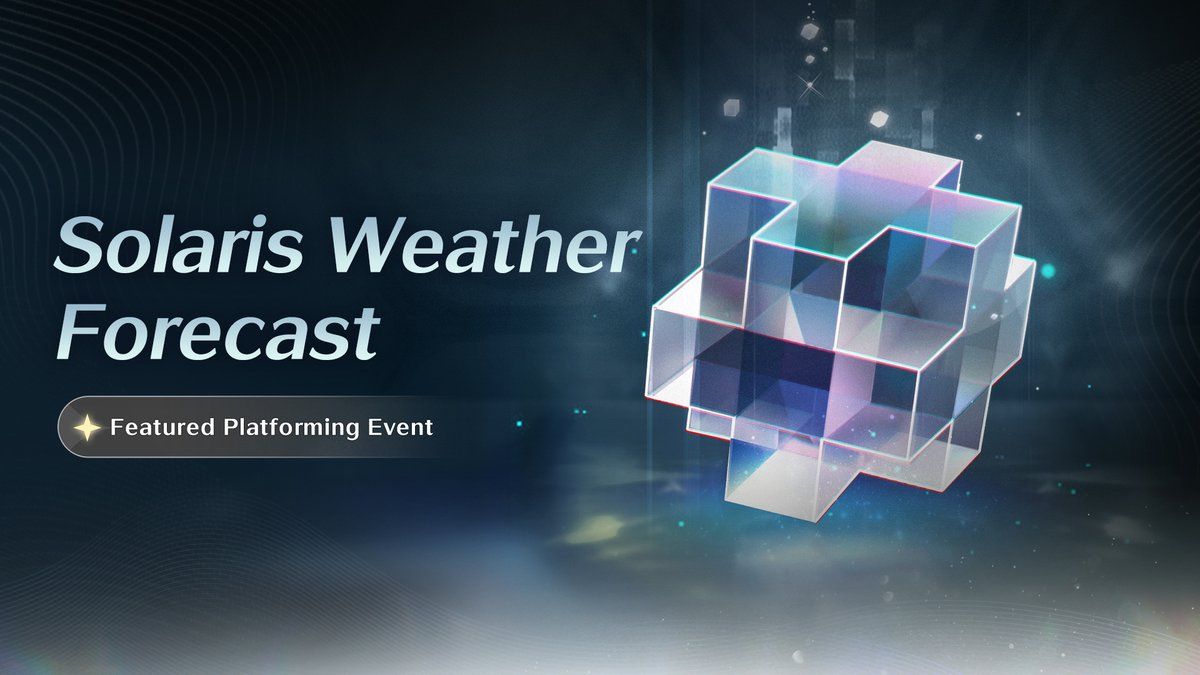 Solaris Weather Forecast Platforming Event